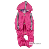 Hunde-Regenanzug 'Pink Jumper' pink (Gr.XXS,XXL)