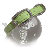 Hunde-Halsband 'Yummy' green (Gr.M)