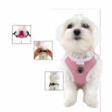 Hunde Softgeschirr 'Valentine' pink (Gr.M,L)